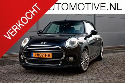 Mini Mini Cabrio 1.5 Cooper Automaat H/K geluidsintallatie, 17&quot; M velgen, Leer/Stof sportoelen