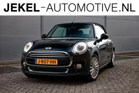 Mini Mini Cabrio 1.5 Cooper Automaat H/K geluidsintallatie, 17&quot; M velgen, Leer/Stof sportoelen