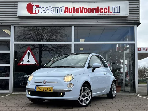 Fiat 500 1.4-16V Lounge 100 PK 6 Bak / Pano / Clima / 2008