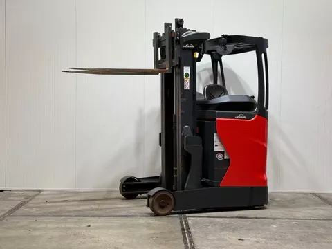 Linde R12B reachtruck 4,7m triplex freelift Sideshift