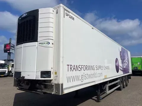 Montracon Frigo Carrier Vector 1550, BPW Drum, Temp recorder, 250 hoch Schreiber temperatur Registration