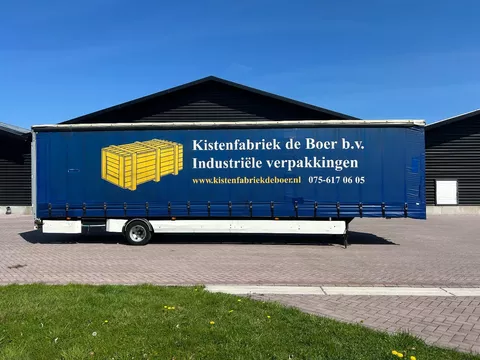 kuiper Be oplegger schuifzeilen EN schuifdak 7 TON 10.95 LANG