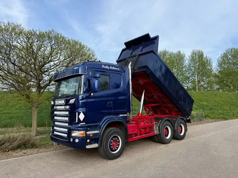 Scania R R580 Kipper 6X4 Manual Full steel Retarder