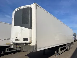 Montracon Thermo king SLX 200  SAF axles, 6 cm walls,260 cm heigth,full chassis, drum