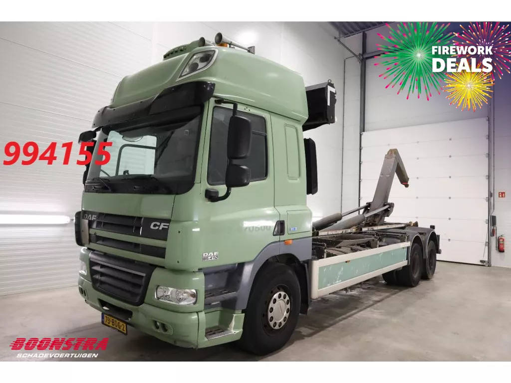 DAF CF 85.410 VDL 21t. Haakarm Standairco 6X2 Euro 5