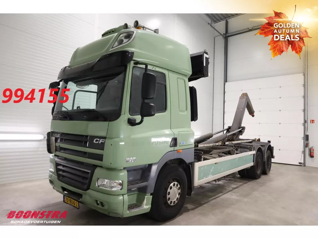 DAF CF 85.410 VDL 21t. Haakarm Standairco 6X2 Euro 5