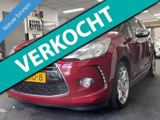 Citroen DS3 1.6 Sport Chic NAVI PDC LEDER AIRCO ELC RAMEN N.A.P. N.W.A.P.K Nette Auto Zeer Zuinig