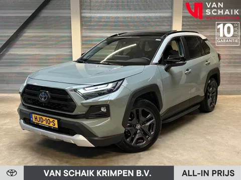 Toyota RAV4 2.5 Hybrid AWD ADVENTURE Innovation Pack | Afnb. Trekhaak | Panodak | Dealer ondh. | Duurste uitvoering