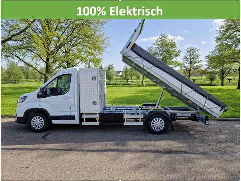 Maxus Deliver9 100% Elektrische chassis cabine Kieper e-Deliver 9 L4 CC Kast Kieper Maxus Deliver9 100% Elektrische chassis cabine Kieper e-Deliver 9 L4 CC Kast Kieper