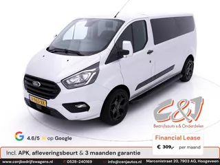 Ford Transit Custom 320 2.0 TDCI L2H1 Limited Dubbele Cabine luxe airco navi 327,- p/md