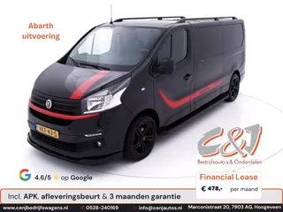 Fiat Talento 2.0 MultiJet L2H1 Abarth Dubbele Cabine Abarth Dubbele Cabine luxe airco navi cruise leder lease 478,- p/md
