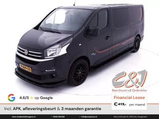 Fiat Talento 1.6 MJ EcoJet L2H1 Dubbele Cabine sx luxury luxe leder navi cruise lease 419,- p/md