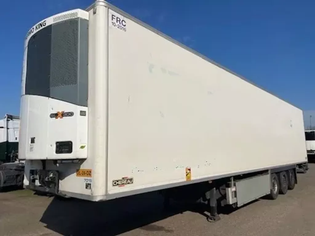 Chereau Thermo king SLX 300/ Palletbox/SAF discbrakes/TUV/LBW, Taillift
