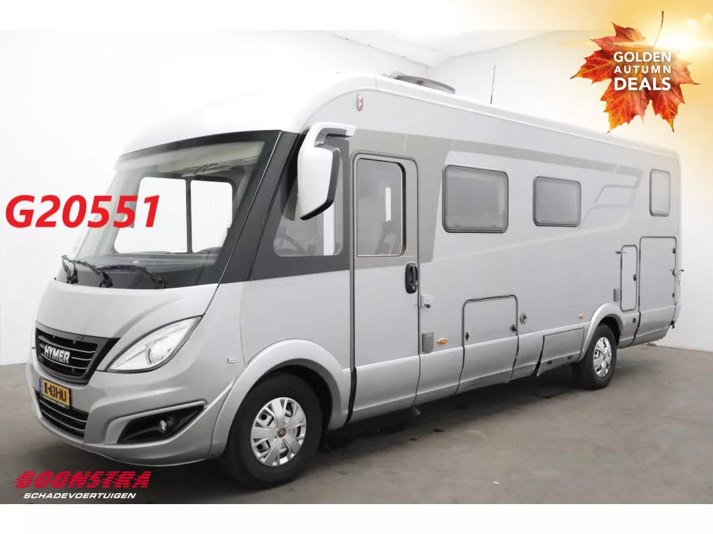 Fiat Ducato Hymer B 704 SL 2.3 MJ 177 PK Aut. Level Solar Garage Hefbed Camera AHK 41.477 km!