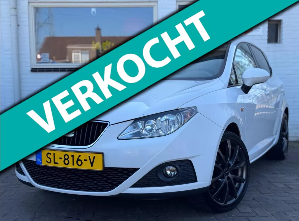 Seat Ibiza 1.4 16V 5-deurs Airco Cruise 17 Inch