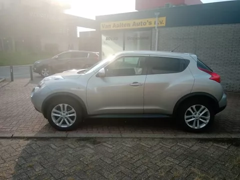 Nissan Juke 1.6 Acenta NL AUTO INCL NIEUWE APK, AFLEVERINGSBEURT EN BOVAGGARANTIE