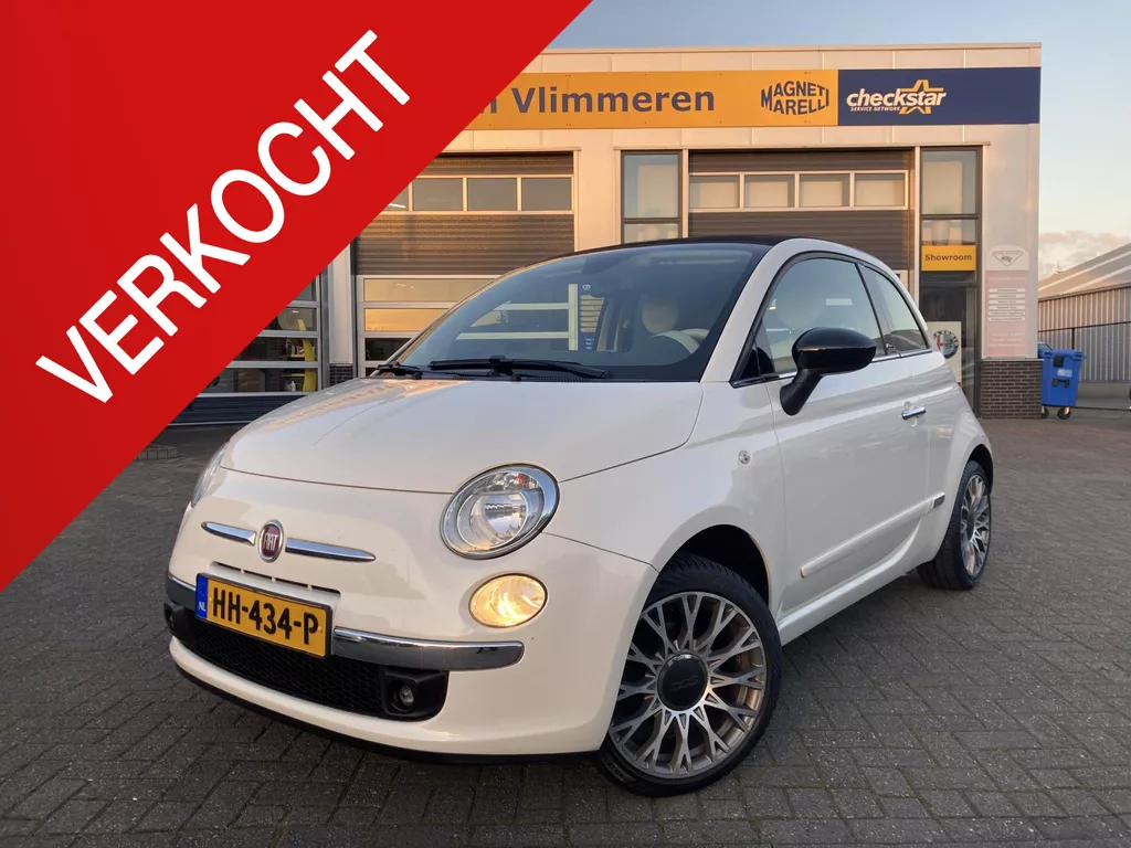 Fiat 500 C 1.2 Lounge VERKOCHT!