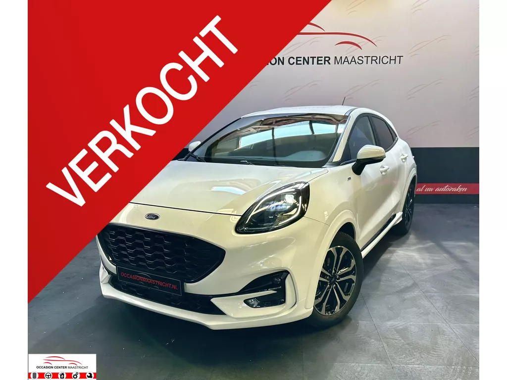 Ford Puma 1.0 EcoBoost Hybrid ST-Line, Stoelverwarming, Stuurverwarming,Trekhaak,PDC, Navigatie,etcccc...