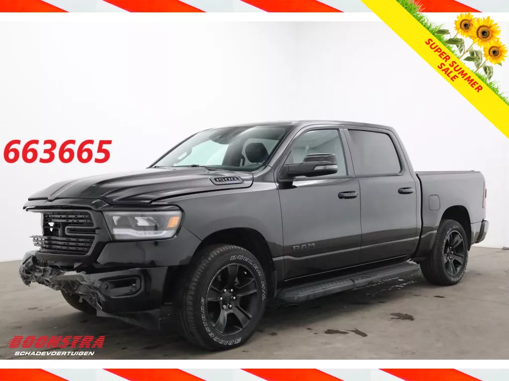 Dodge Ram 1500 5.7 V8 Sport 4X4 LED Leder Clima Camera SHZ LRHZ 35.474 km!