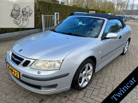 Saab 9-3 Cabrio 2.0T AUT. 209PK ARC ECC LEDER LMV let op: a.s. vr12-9 en za 13-9 gesloten!