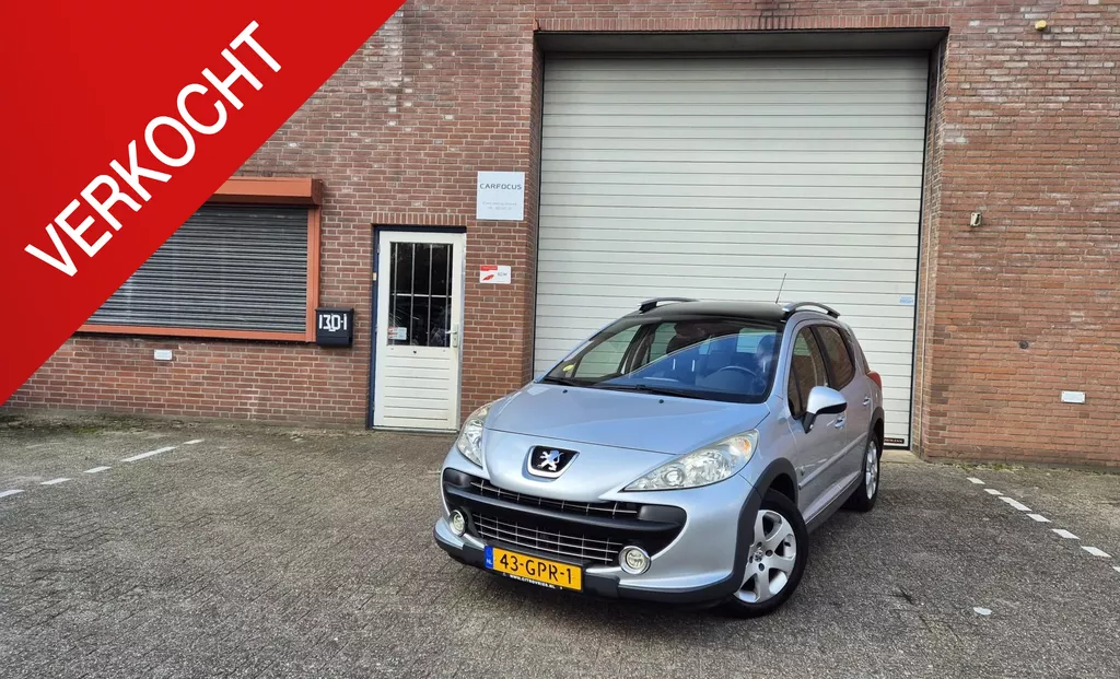 Peugeot 207 SW Outdoor 1.6 VTi XS APK 3e eigenaar Pano Trekhaak Leder Cruise NAP