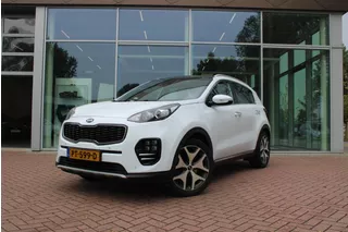 Kia Sportage 1.6 T-GDI 177pk GT-Line Leer Airco Navi Camera Trekhaak 1900kg PDC V+A