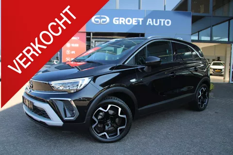 Opel Crossland 1.2 Turbo 130pk GS Automaat Airco Navi Camera Leer/alcantara bekleding
