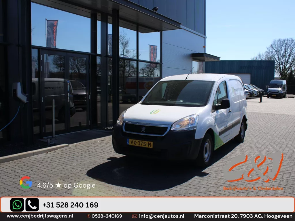 Peugeot Partner 120 1.6 HDi 75 L1 XR airco achterschade