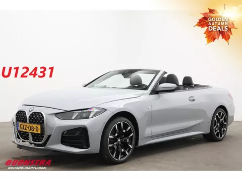 BMW 4 Serie Cabrio 420i M-Sport LED Leder Memory Camera SHZ AHK 227 km!!