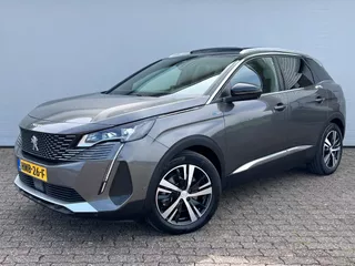 Peugeot 3008 1.6 HYbrid 225 GT, Nappa leder, Massage, Keyless, Trekhaak, Panoramadak