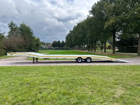 Veldhuizen be oplegger 10 ton autotransporter met Ramsey lier