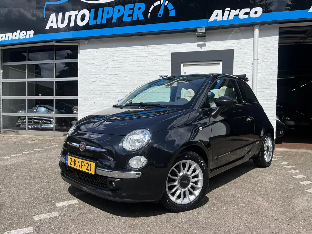Fiat 500 C 0.9 TwinAir Lounge /Cabriolet/Airco/Lm velgen/All season banden