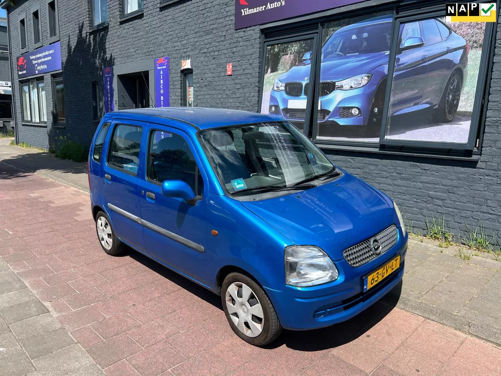 Opel Agila 1.2-16V camera nieuw apk boekjes nap