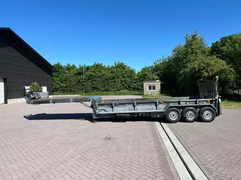Veldhuizen Be oplegger 7.2 ton kuip dieplader MET HUIF