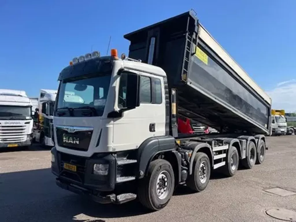 MAN TGS 49.440 10X4,HEAVY DUTY DUMPER,24M3,STEELSPRINGS,LIFTAXLE