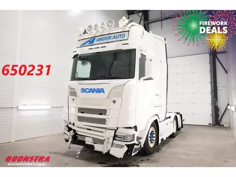 Scania S S530 6X2 Full Air ACC Retarder Leder .
