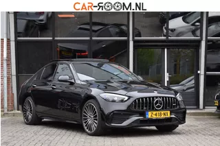 Mercedes-Benz C-klasse 300 e Luxury Line AMG Line Pano HUD Lane BURM. Stoelventi. Massage