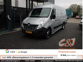 Renault Master T35 2.3 dCi L3 H2 navi airco dl 3000 trg 414,- p/md
