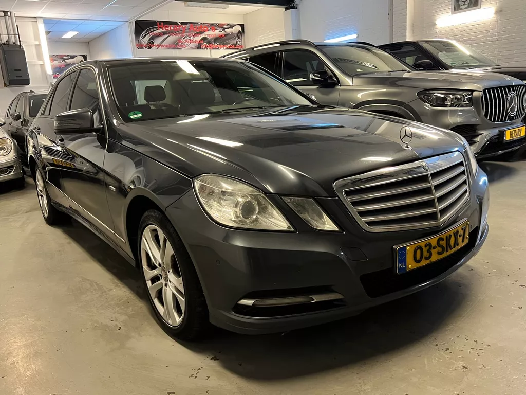 Mercedes-Benz E-klasse 200 CDI Sedan Navi Leder Clima