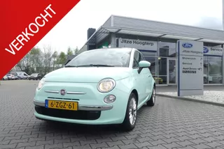 Fiat 500 0.9 TwinAir Turbo Lounge AIRCO, PANO, ELEKT. RAMEN, MULTIF. STUURWIEL, 92.373KM
