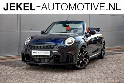 Mini Mini Cabrio 2.0 Cooper S JCW Pack,  18&quot; LM velgen, digitaal dash, Leren bekleding, enz