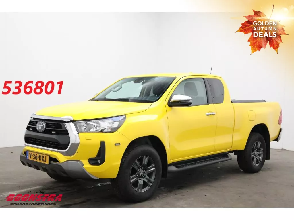 Toyota Hilux 2.8 D-4D 205 PK Aut. Xtra Cab 4X4 Navi Clima Cruise Camera 16.096 km!