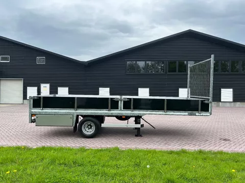 Veldhuizen BE oplegger VLAK MET LUIKEN 7.4 TON (2015)