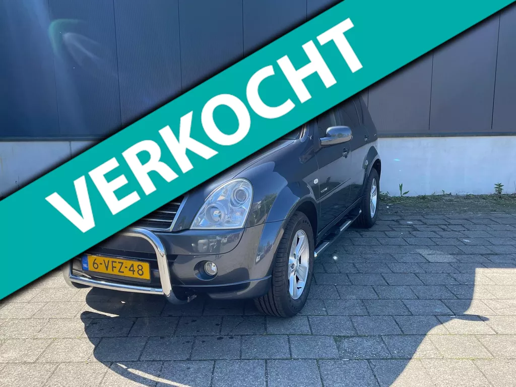 SsangYong Rexton RX 270 XVT,Grijs kenteken,automaat,zeer netjes,MARGE.