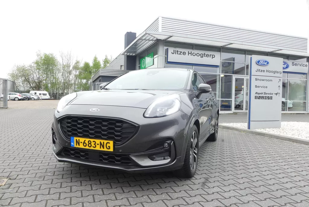 Ford Puma 1.0 EcoBoost Hybrid ST-Line X ADAPTIEVE CRUISE, CLIMA, NAVI, WINTER PACK, AFNEEMBARE TREKHAAK, CAMERA, 36.982KM