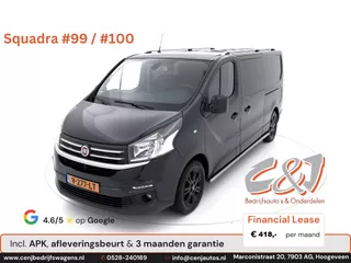 Fiat Talento 1.6 MJ L2H1 Dubbele Cabine SX Fiat Talento 1.6 MJ L2H1 Dubbele Cabine  SX squadra #99 luxe leder navi cruise