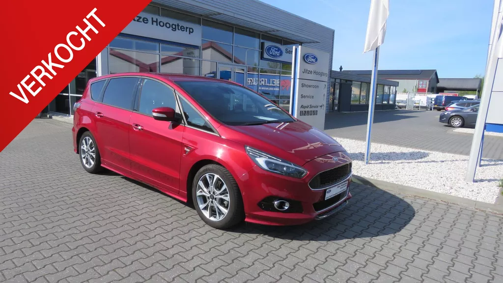 Ford S-Max 1.5 ST-Line 7p. 160PK,7 PERSOONS,NAVI,WINTERPACK,ELEKTR VERST STOELEN,CAMERA,KEYLESS MET ACHTERKLEP SENSOR.