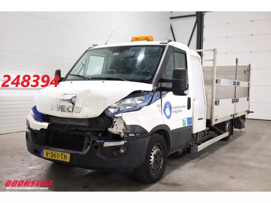 Iveco Daily 35S14 CNG Hi-Matic Pritsche Dhollandia Clima Cruise Camera 125.553