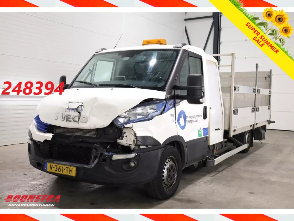 Iveco Daily 35S14 CNG Hi-Matic Pritsche Dhollandia Clima Cruise Camera 125.553