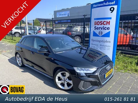 Audi A3 Sportback 35 TFSi S-Tronic S-line Edition One met o.a. leer, navi, S-Line, LED, Park Assist, stoelverwarming, etc.